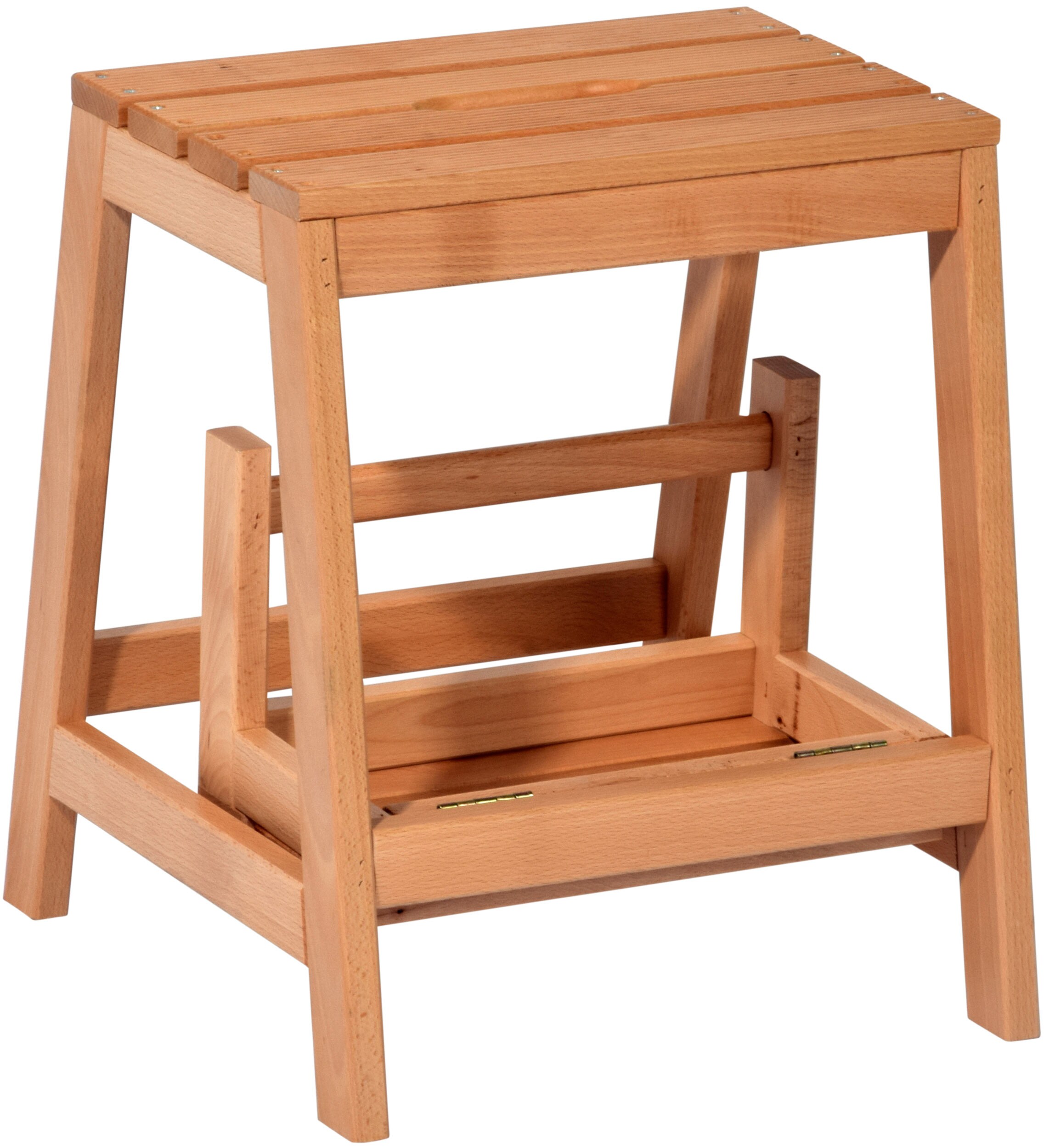 dobar Multifunktions-Hocker, naturbraun