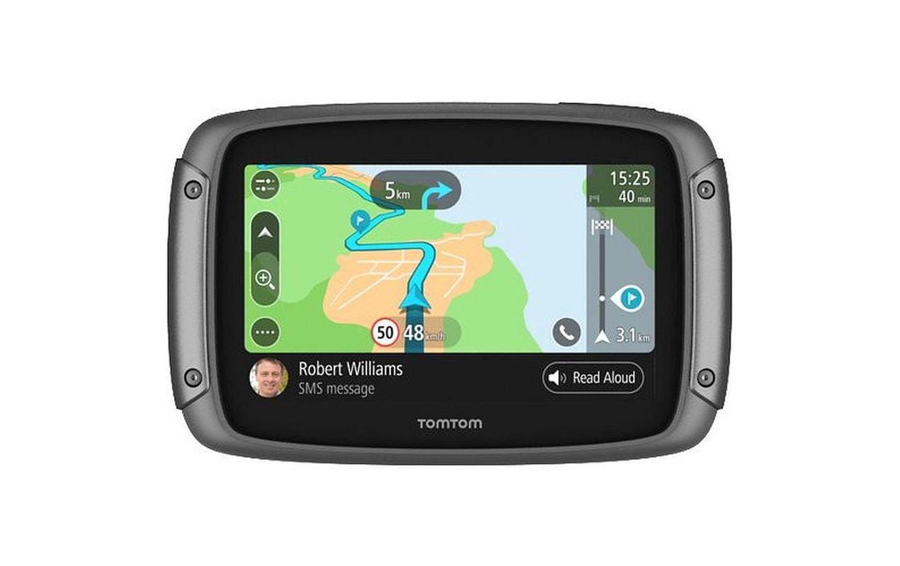 Navigationsgerät Rider 500 EU<br>Akkubetriebenes GPS-Navigationssystem für Motorräder