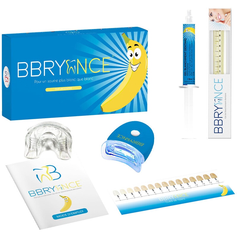 Kit de blanchiment dentaire - Banane - 10 utilisations