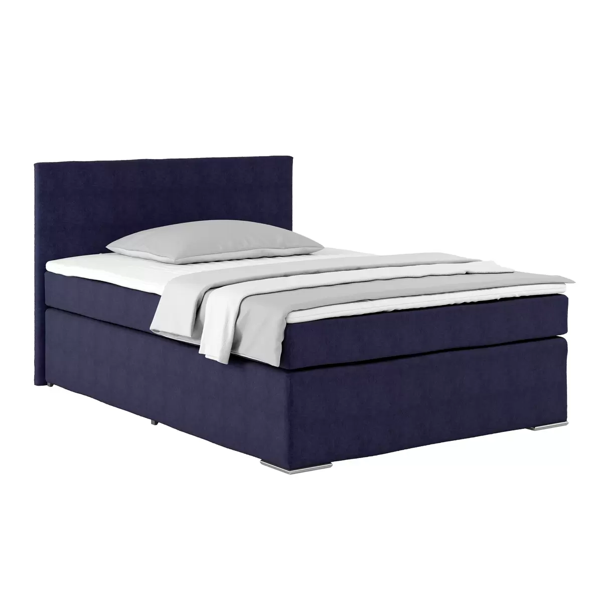 Boxspringbett Nero 140 x 200 dunkelblau