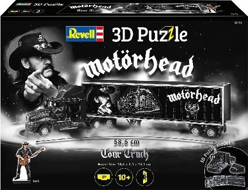 Revell 3D Puzzle - Motörhead Tour Truck - 128 Brikker - 58 CM