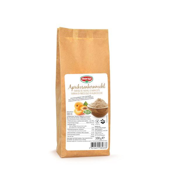 MORGA Aprikosenkernmehl glutenfrei Bio Btl 300 g