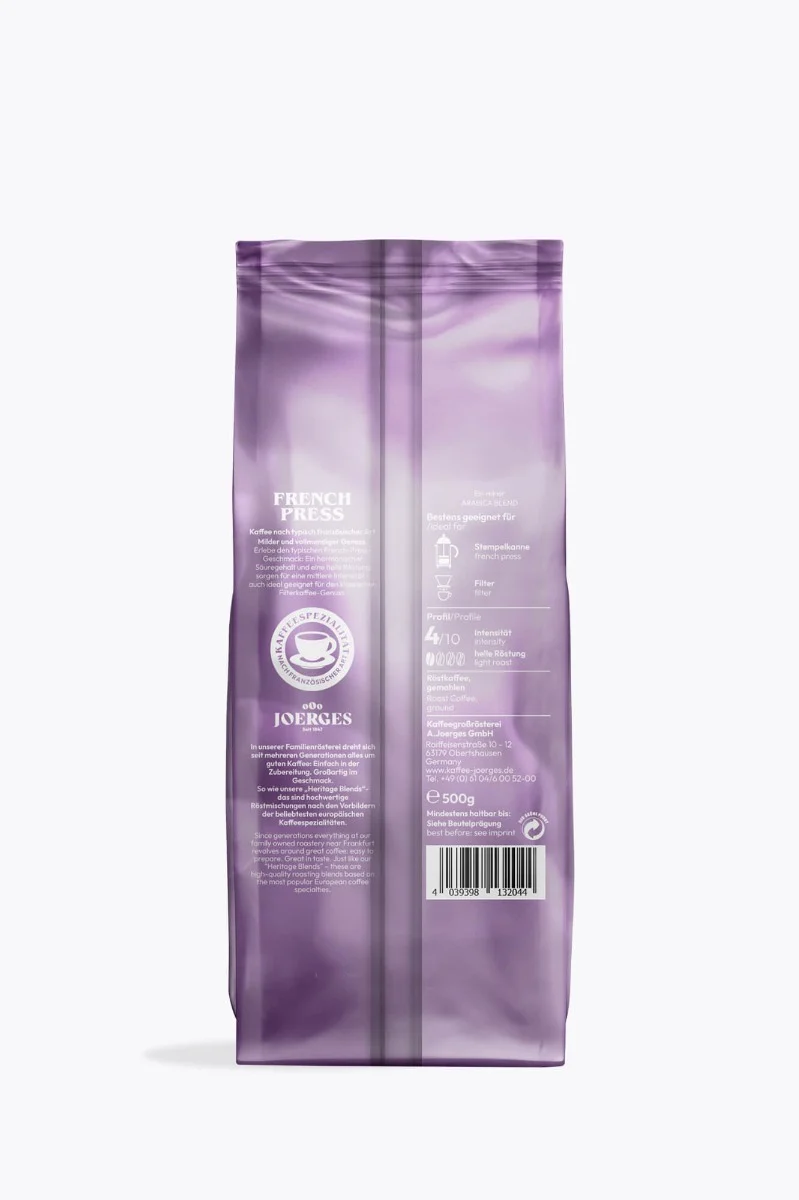 Joerges Heritage French Press 500g gemahlen