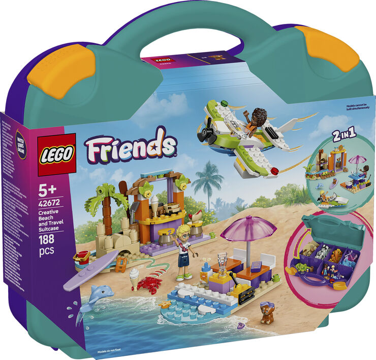 Lego Kreativ strand- og rejsekuffert 42672
