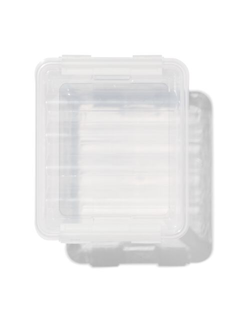 boîte de rangement 21x17x15 Amsterdam transparent