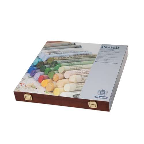 SCHMINCKE Pastelle Feinste extraweiche Künstlerpastelle im Holzkoffer