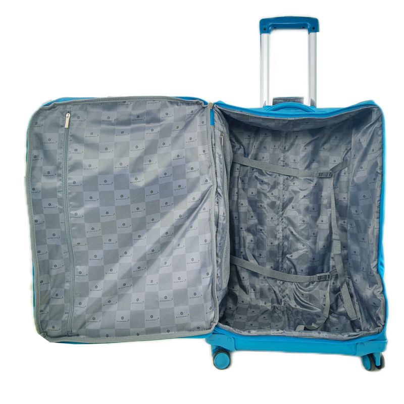 Valise souple 28105A 77 cm Teal bleu