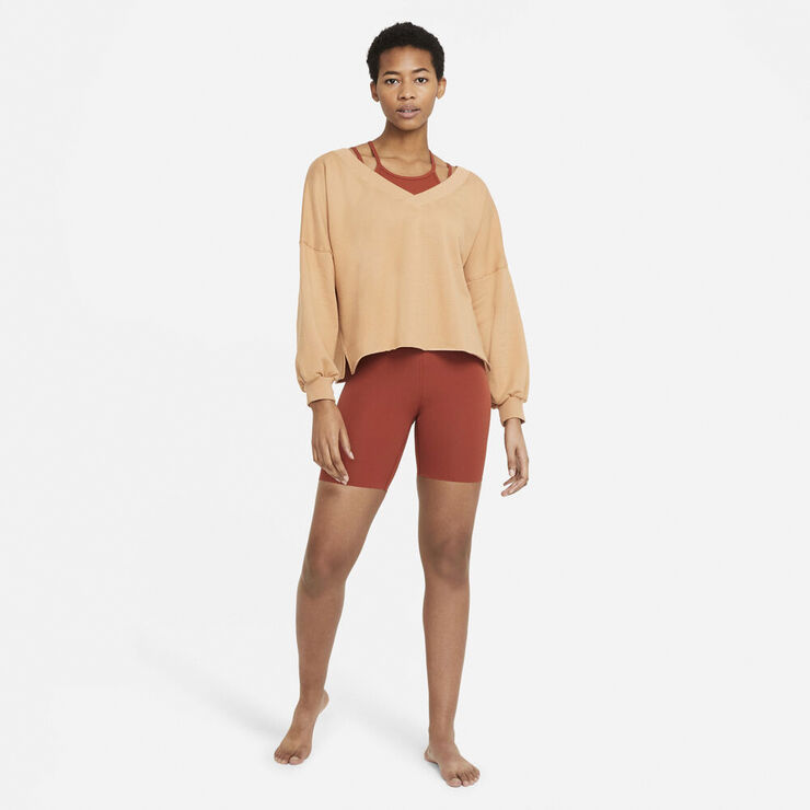 Nike Yoga Luxe Fleece Troje Orange