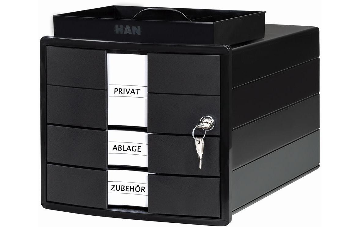 Schubladenbox Impuls schwarzSchubladenbox für Ihr Büro