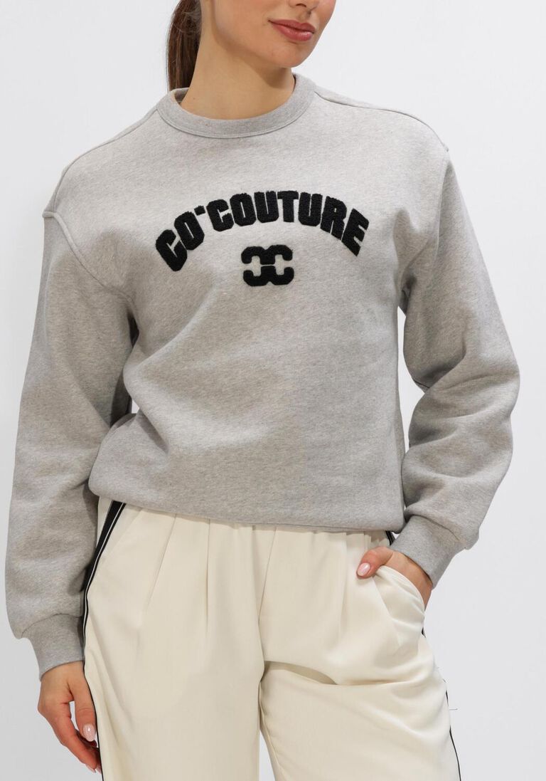 grijze co'couture truien/vesten zoe co'couture sweat