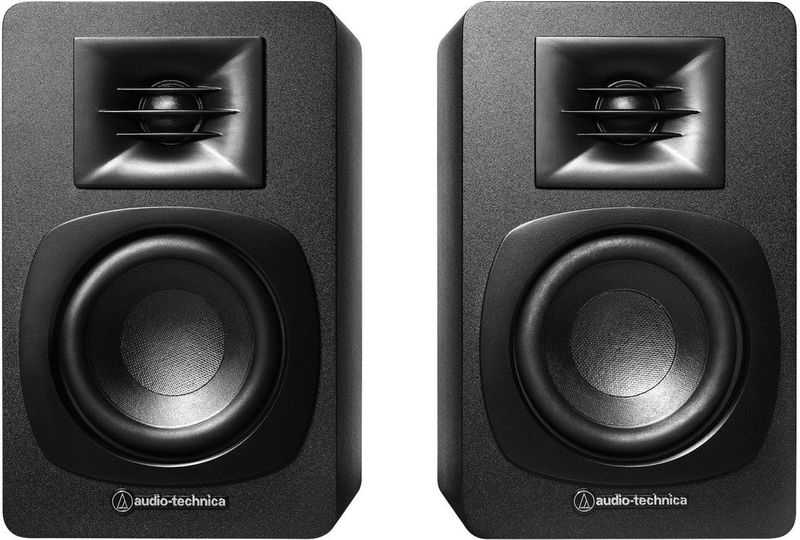 Audio-Technica - AT-SP3X - Actieve Luidsprekerset - Zwart - Compact