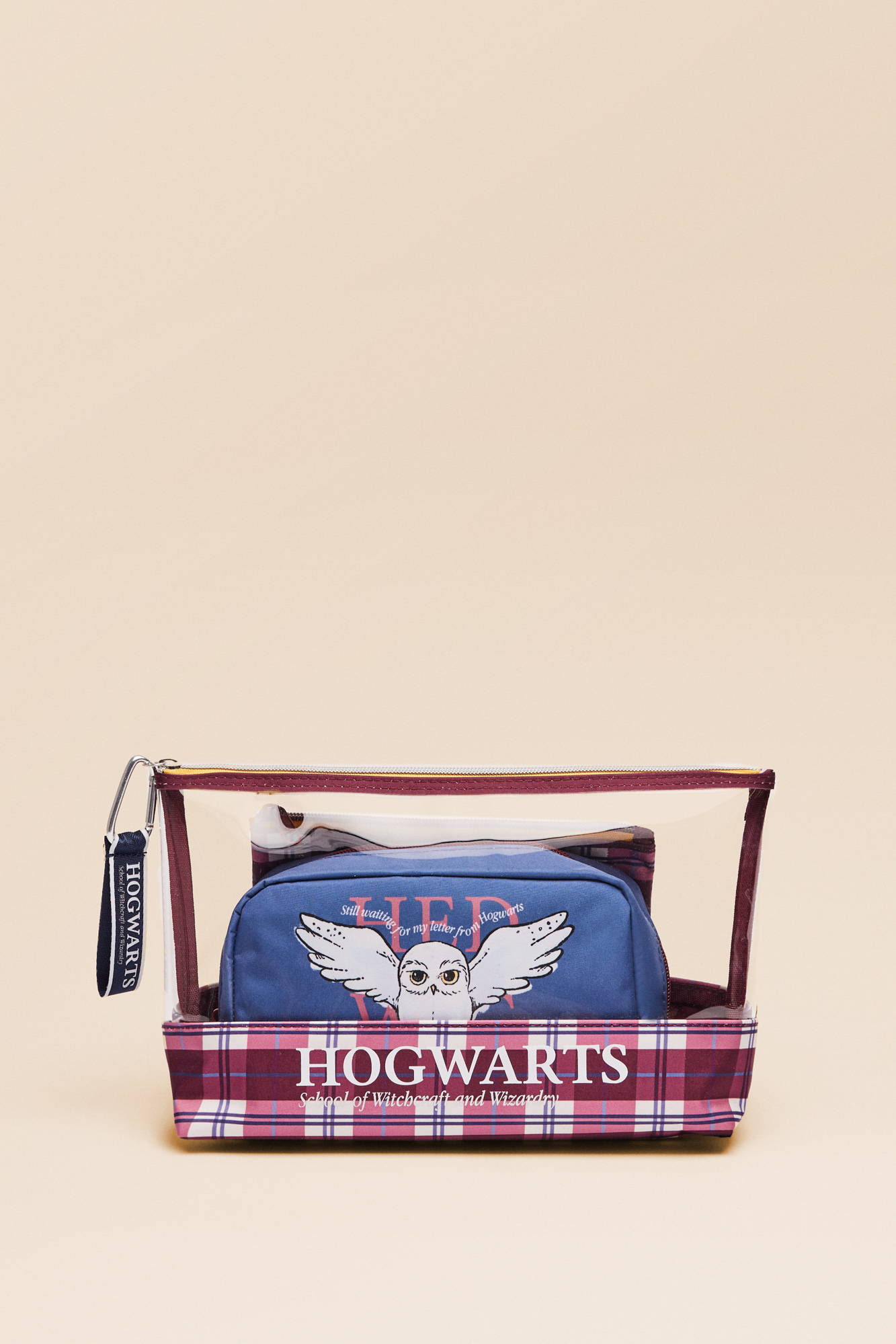 Conjunto de 3 nécessaires de higiene pessoal do Harry Potter