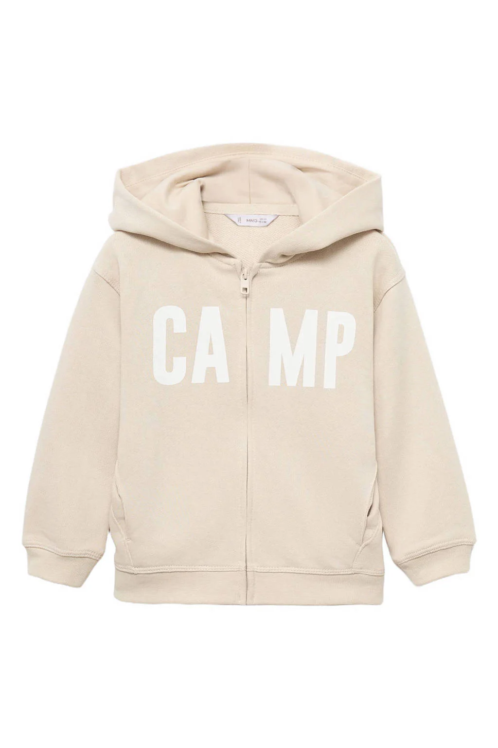 Mango Kids sweatvest beige
