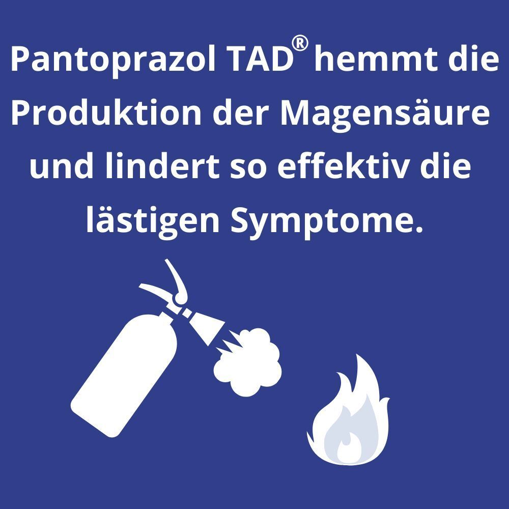 Pantoprazol TAD® 20 mg bei Sodbrennen