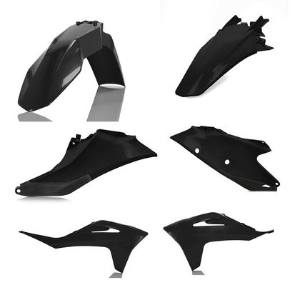 Kit plastiques Acerbis couleur noir - Noir