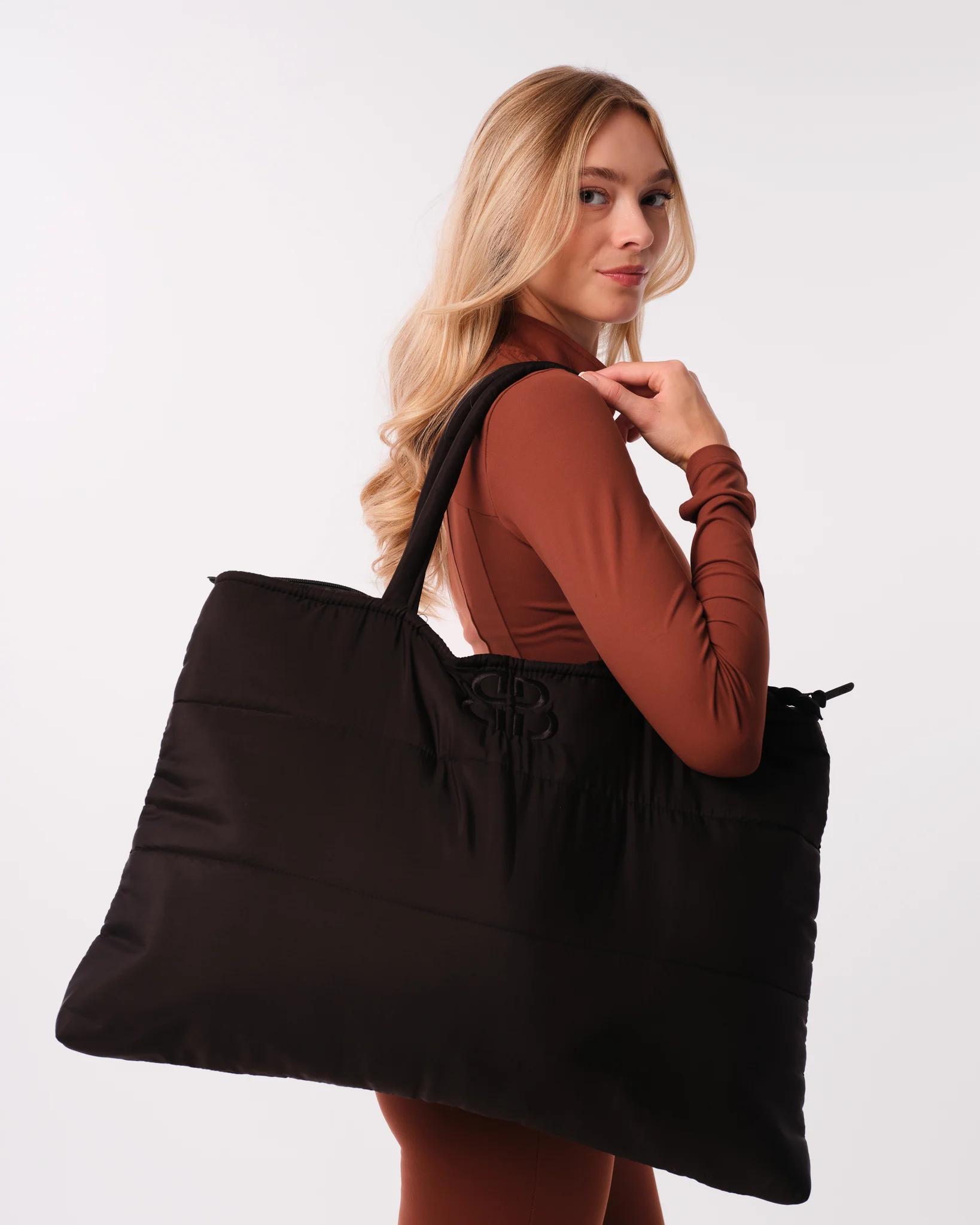 Bumpro Puffer Shopper Black - One Size