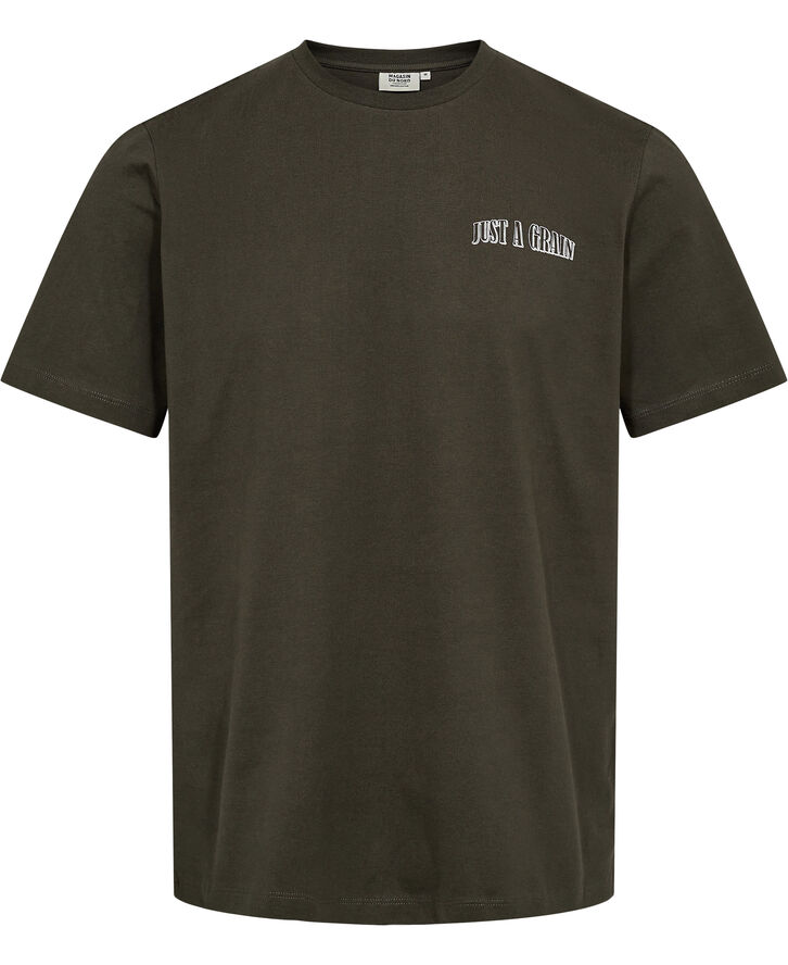 Magasin du Nord Collection Conan statement t-shirt printed - GOTS Forest night