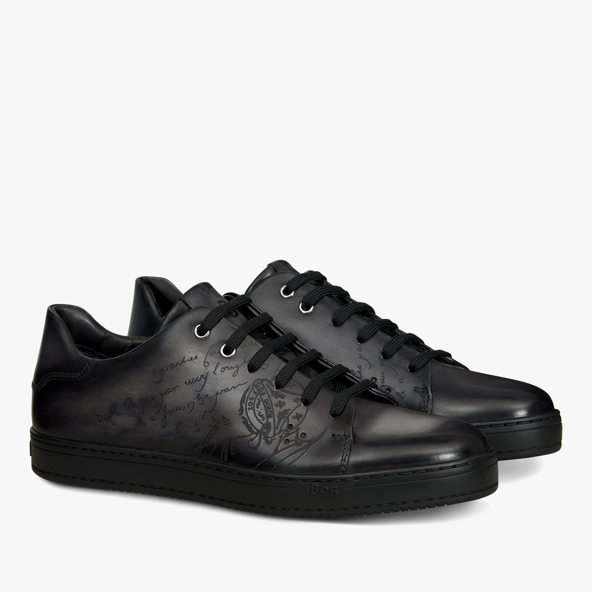 Sneaker Playtime En Cuir Scritto