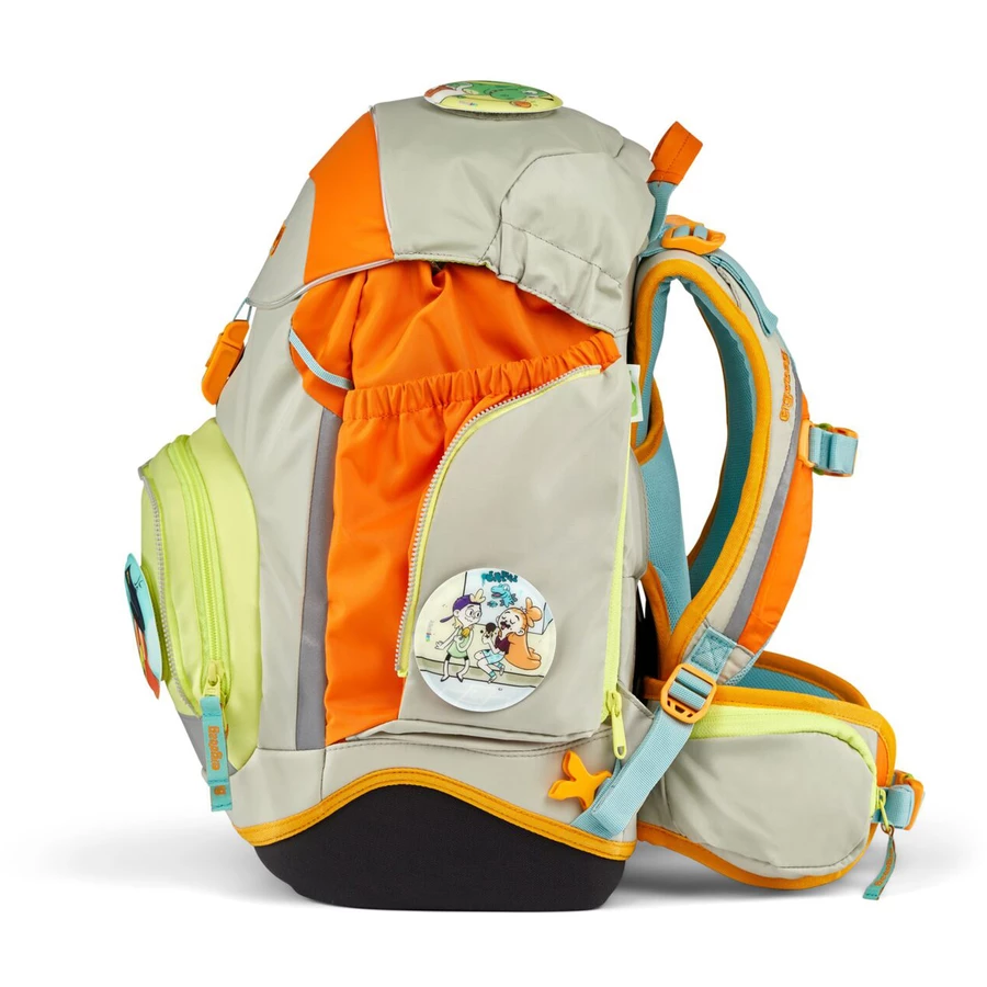 Ergobag Pack Comic Adventure - Schulrucksack Set 6tlg. Modell 2024 StadtBärwohner
