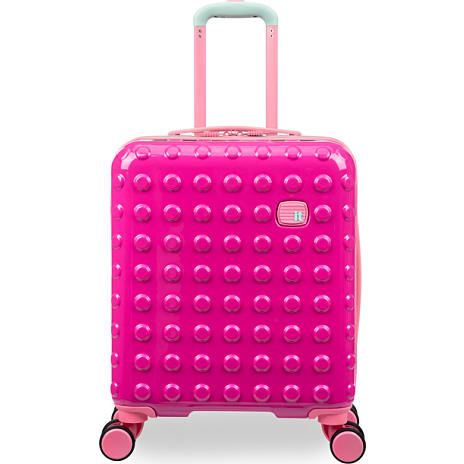 Bobble børnetrolley 8 hjul 37 cm - pink