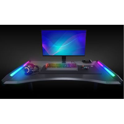 Cougar MARS 120 - Bureau gaming avec éclairage RGB - 120 cm - noir
