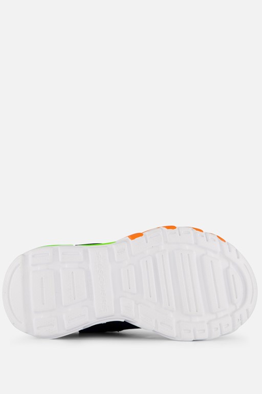 Skechers s lights flex glow bolt sneakers zwart