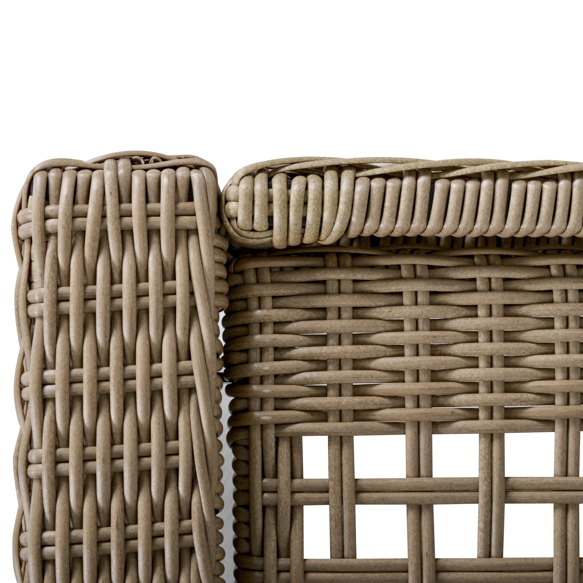 Outsunny Gartenliege mit Kissen 198 x 72 x 30 cm (LxBxH)
