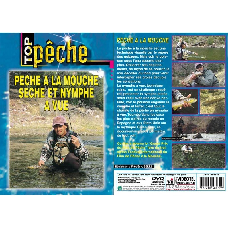 Dvd - Peche À La Mouche Sèche Et Nymphe À Vue
