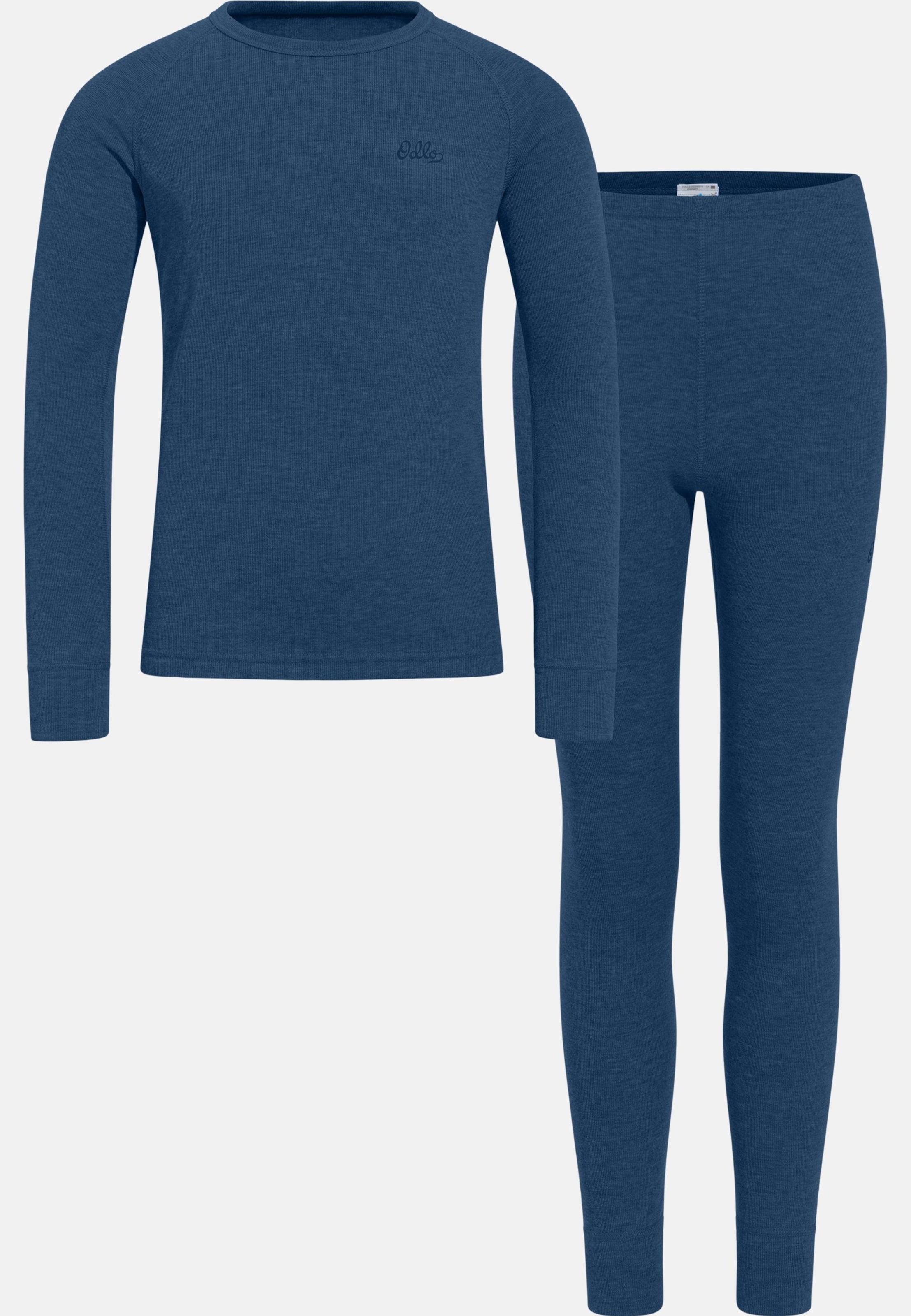 Active Warm Base layer Set in blue wing teal
