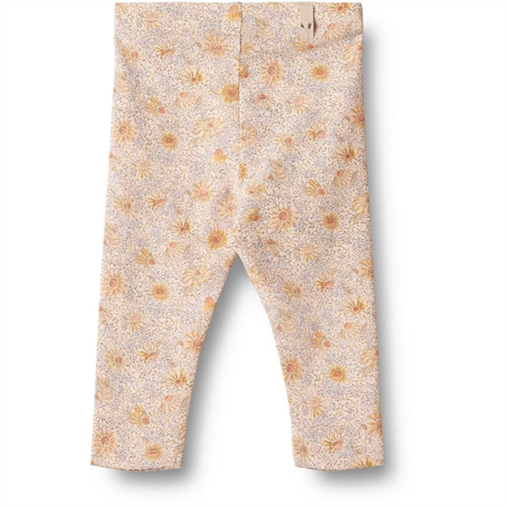 Coneflowers Leggings Jules - Wheat → Luksusbaby.dk