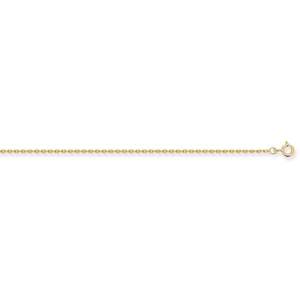 Chaine Brillaxis maille forçat diamanté 40 cm