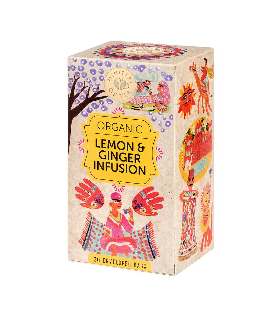 Ministry of Tea Lemon and Ginger Infusion