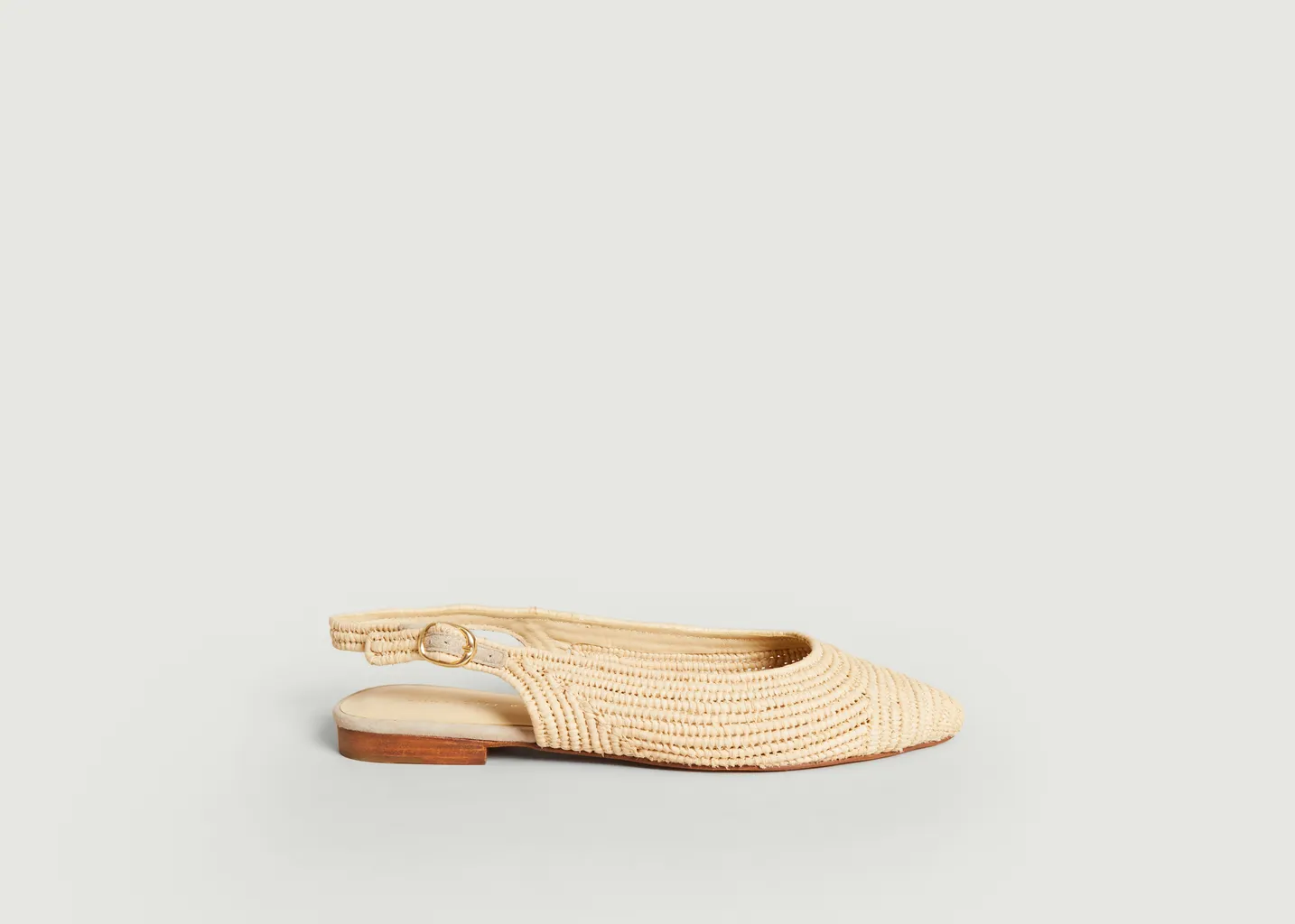Ballerine Cassandre naturel Charlotte Woivre
