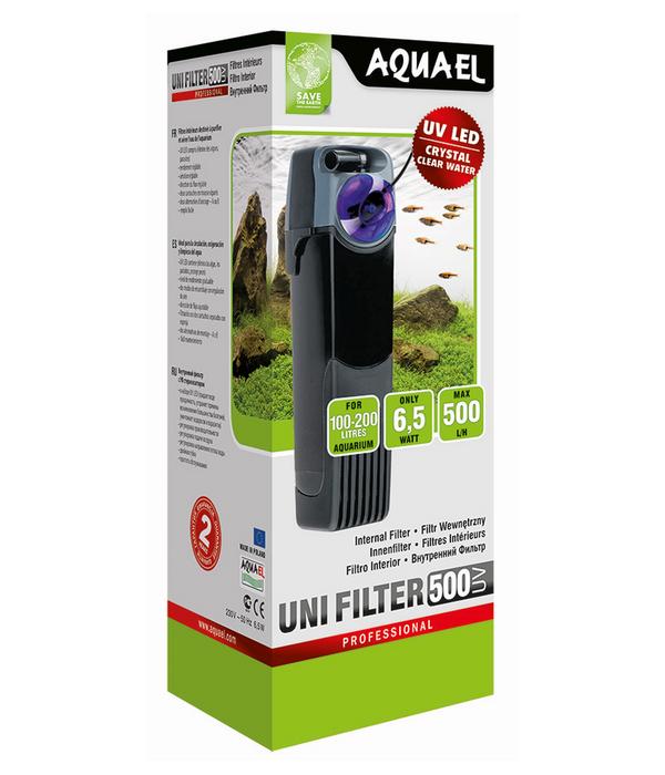 AQUAEL Aquarium Innenfilter Uni Filter UV 500