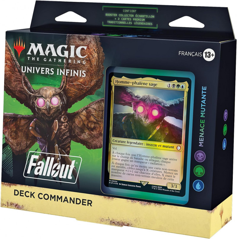 Magic the Gathering - Univers infinis - Fallout - Commander - Menace Mutante