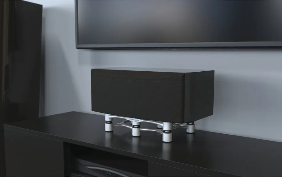 IsoAcoustics Aperta 300 Argent (la pièce) Absorbeurs acoustiques