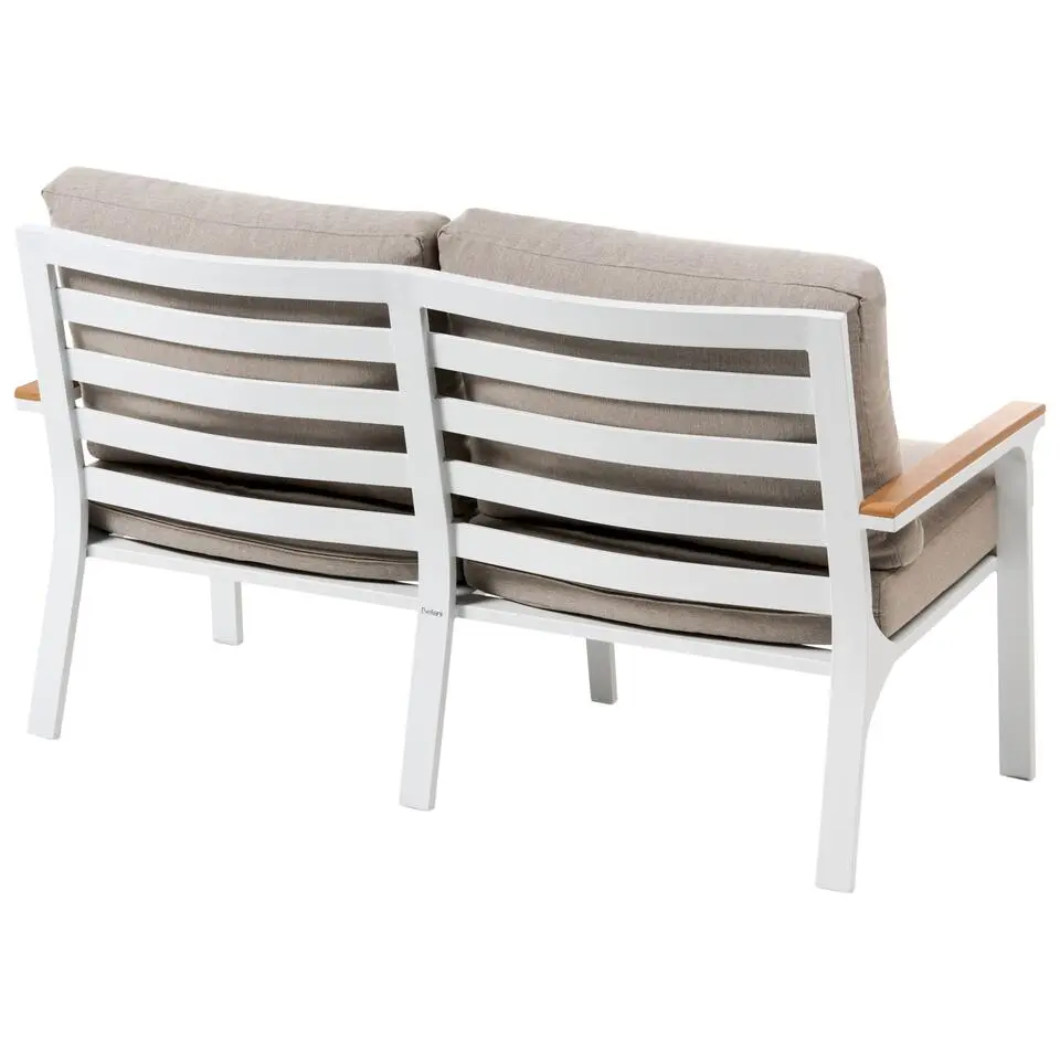 ORERO - Loungeset 4-zits - Taupe - Aluminium
