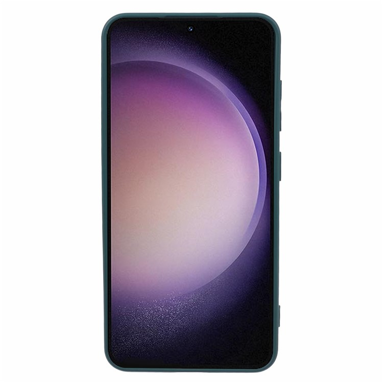 Samsung Galaxy S24 Gummi Case Hülle mit Kameraschutz - Petrol (Matt)