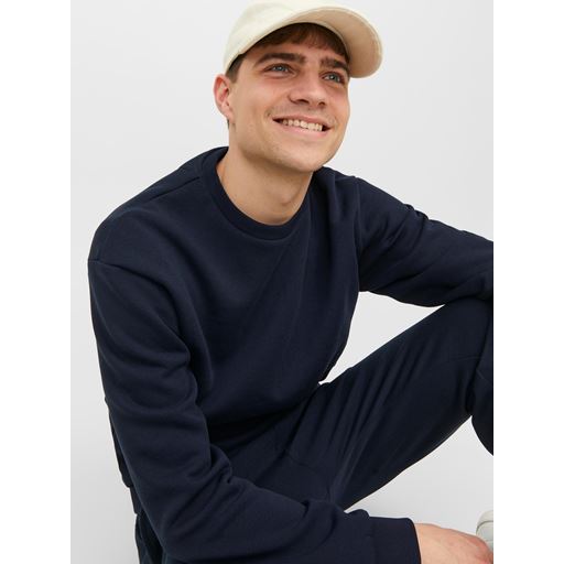Jack&Jones Bradley Sweatshirt, Navy Blazer, XL