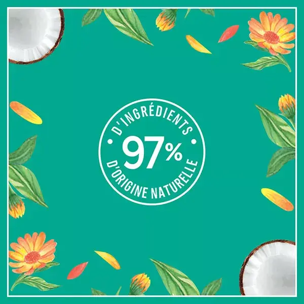 Le Petit Marseillais Shampoing Hydratation Calendula et Eau de Coco Bio 250ml