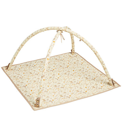 Cam Cam Aktivitetst?ppe - Beige m. Blade/Sommerfugle