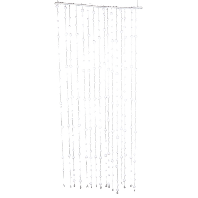 Türvorhang - Schneebälle - ca. 90 x 200 cm