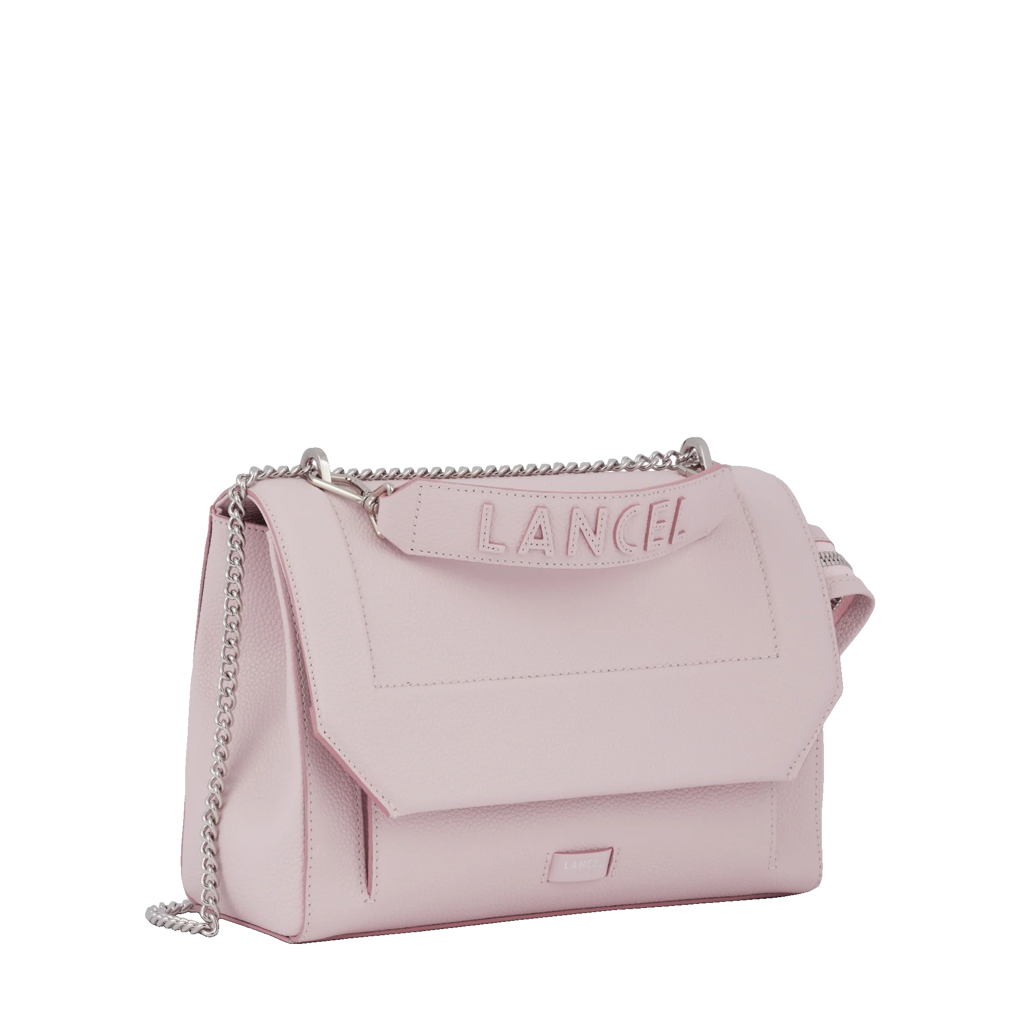 Sac rabat L  Ninon de Lancel-Rose dragee