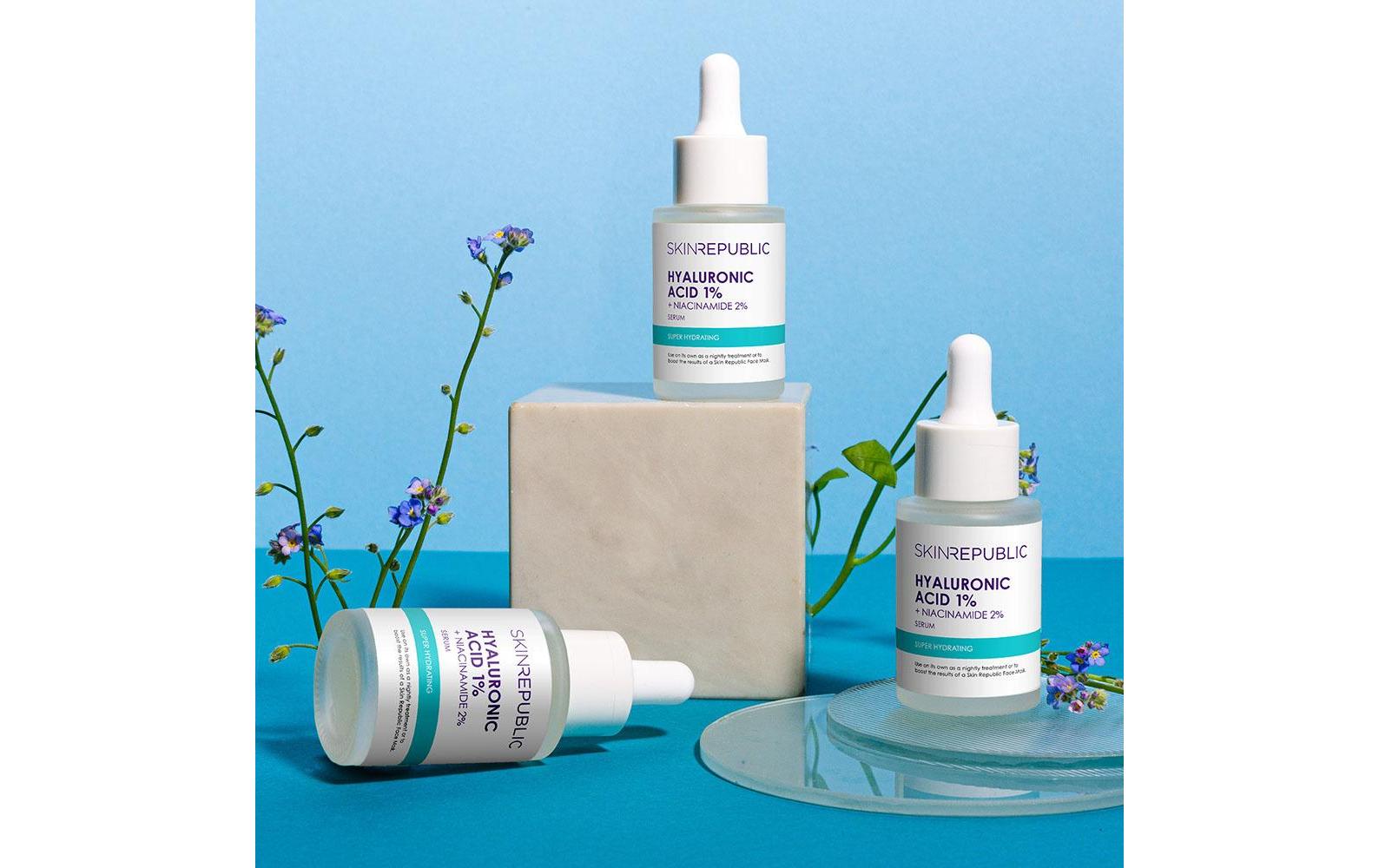 Gesichtsserum Hyaluronic Acid 1% 30 mlFeuchtigkeitsspendendes Serum mit 1% Hyaluronsäure zur Reduktion von Rötungen