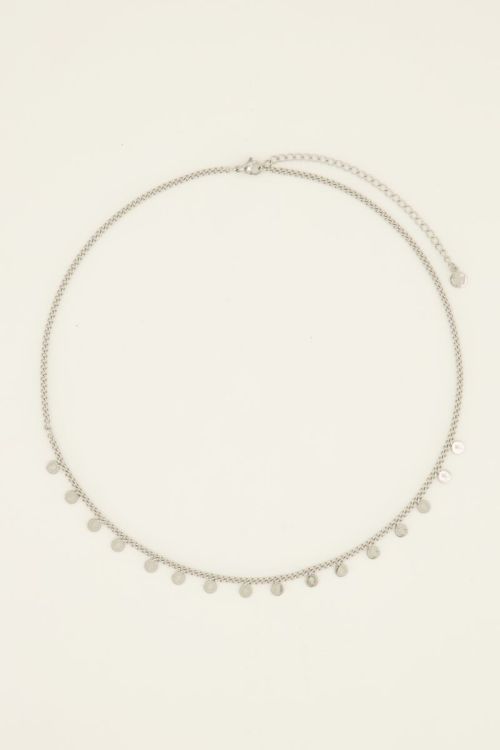 Ketting met kleine muntjes