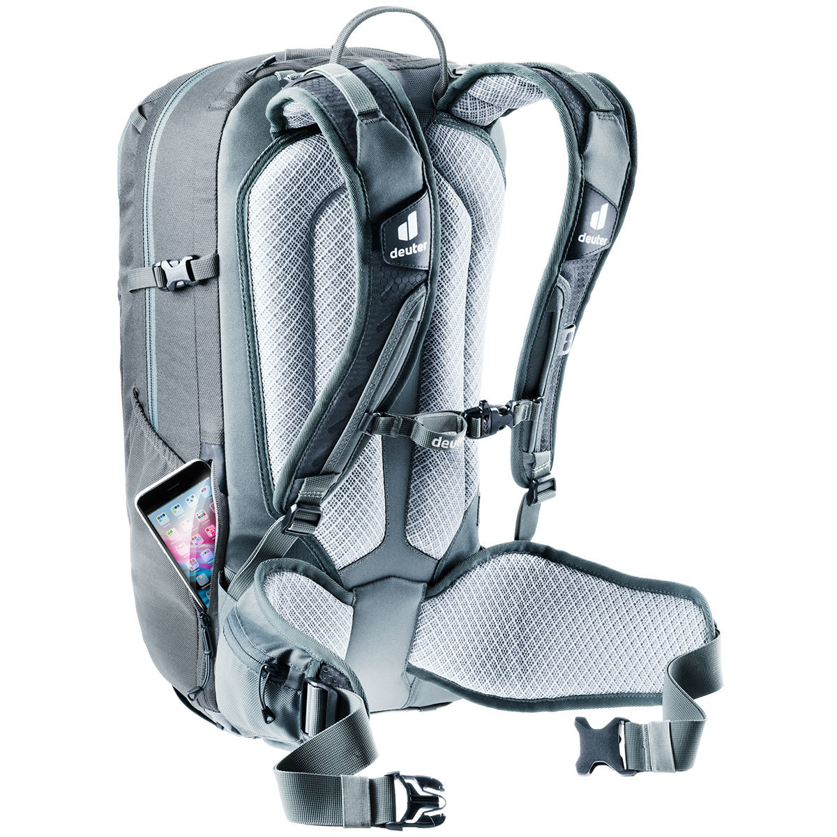 Deuter Attack 22 EL Fietsrugzak Grijs