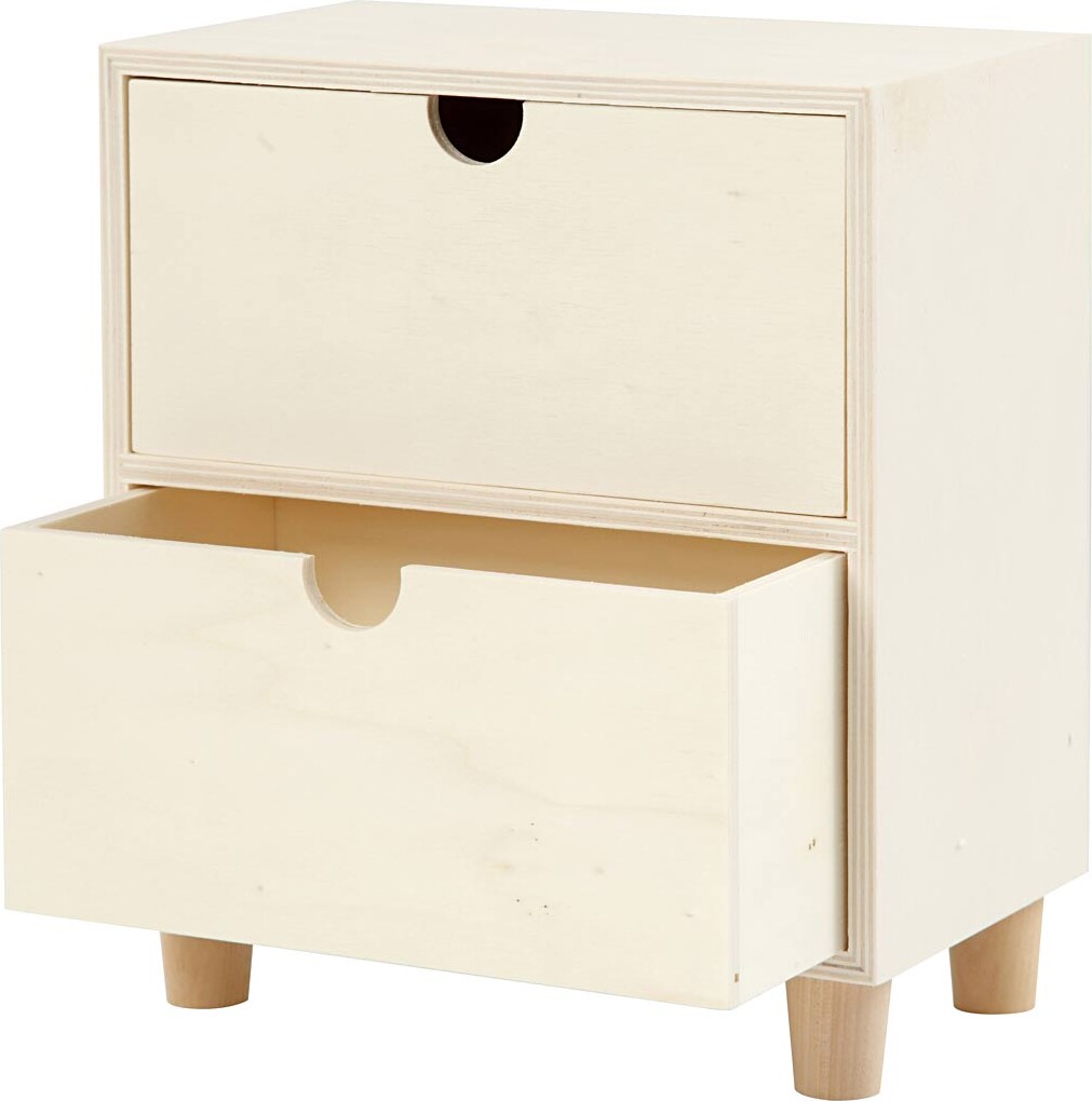 Kommode - H 23 CM - D 11,5 CM - B 20 CM - 1 Stk