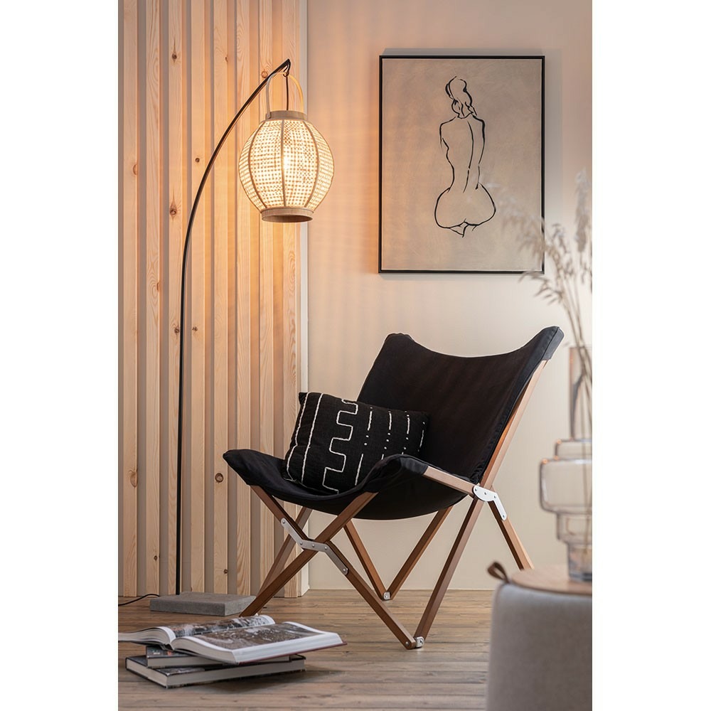 Lanterne bamboo naturel