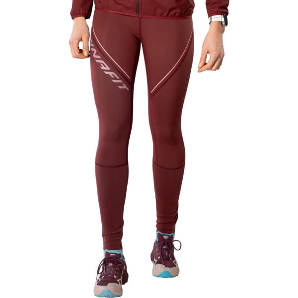 Collant trail DYNAFIT WINTER RUNNING W TIGHT BURGUNDY