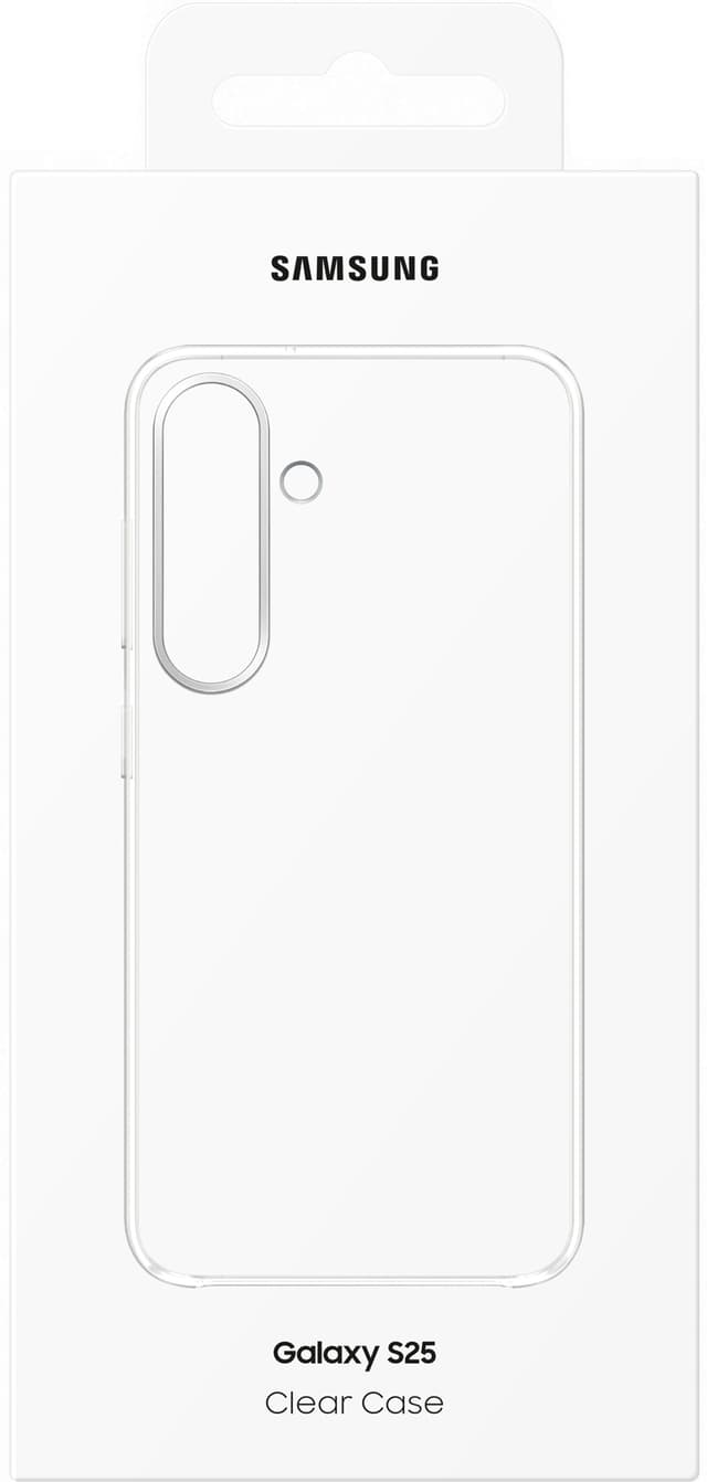 Samsung Galaxy S25 Clear etui (gennemsigtig)